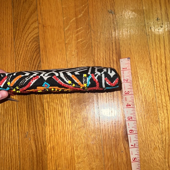 NWT Sasha Tribal Beaded Clutch - Picture 7 of 8